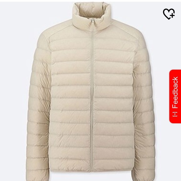 Uniqlo Other - Off White Light Down Jacket